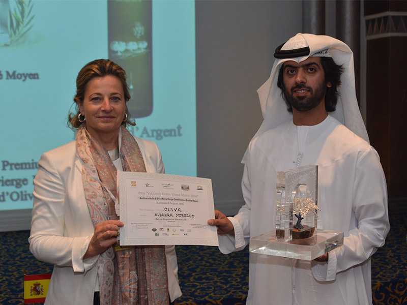 Al Dahra Morocco wins the second place in the National Competition for the best virgin olive oil in Morocco.